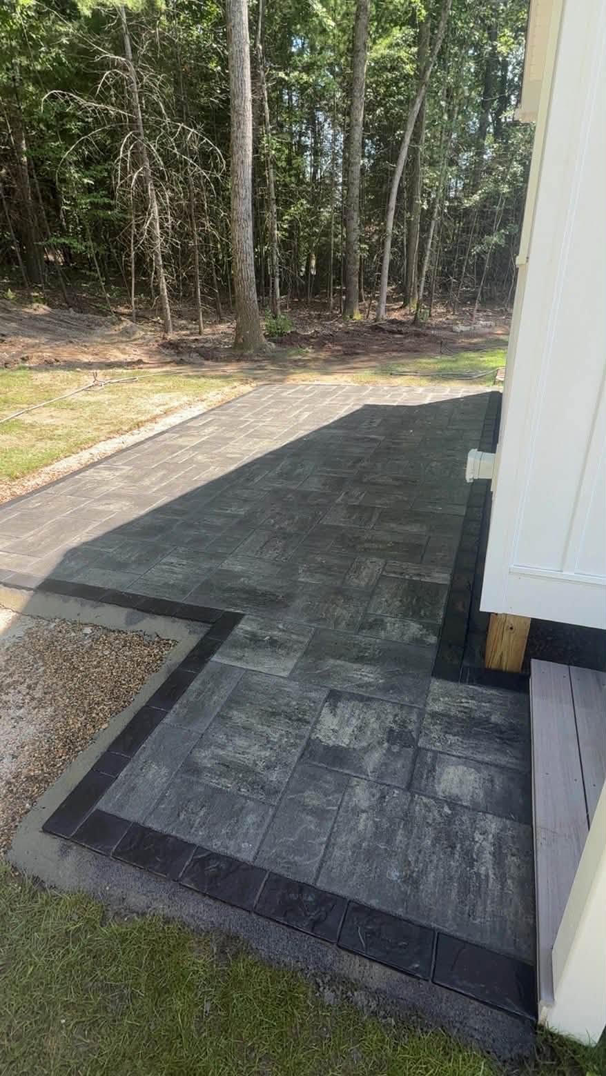 Walkway detail — Charlton, MA